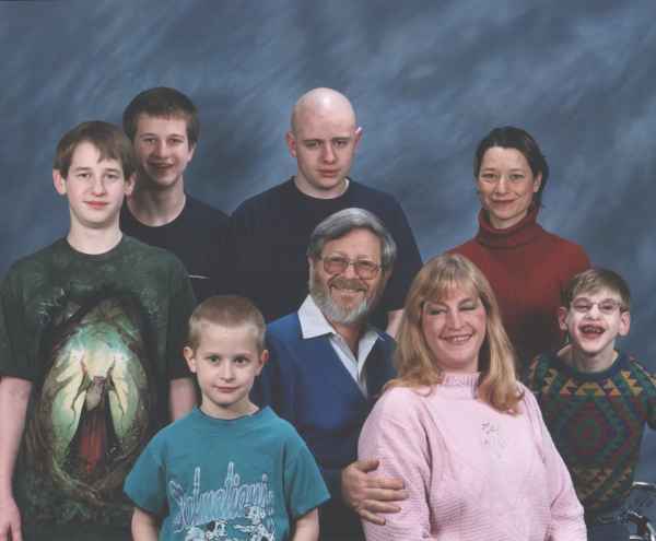 January 2002- Everybody except Andrew, including Bald Bryn.