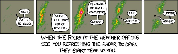 XKCD 831 by Randall Munroe This work is licensed under a Creative Commons Attribution-NonCommercial 2.5 License.