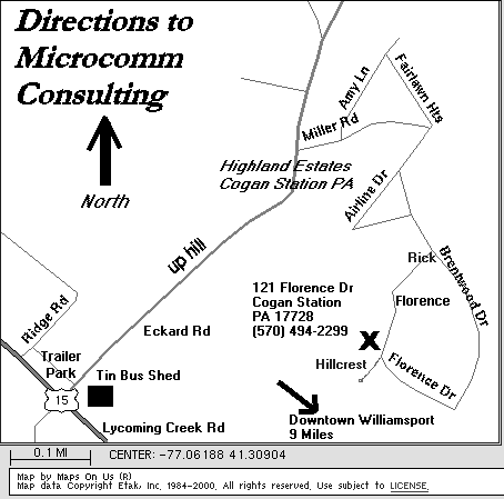 map to Microcomm
